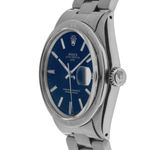 Rolex Oyster Perpetual Date 1501 (1971) - Blue dial 34 mm Steel case (4/8)