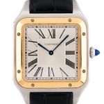 Cartier Santos Dumont W2SA0017 (2022) - Zilver wijzerplaat 47mm Staal (2/5)