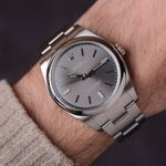 Rolex Oyster Perpetual 39 114300 (Unknown (random serial)) - Grey dial 39 mm Steel case (2/8)