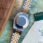 Rolex Datejust 16233 (1991) - Gold dial 36 mm Gold/Steel case (9/10)