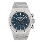 Audemars Piguet Royal Oak Chronograph 26320ST.OO.1220ST.03 (2016) - Blue dial 41 mm Steel case (1/7)