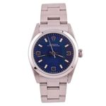 Rolex Oyster Perpetual 31 67480 (Unknown (random serial)) - Blue dial 31 mm Steel case (1/8)