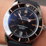 Breitling Superocean Heritage UB2010121B1S1 (2020) - Black dial 42 mm Steel case (1/8)