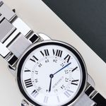 Cartier Ronde Solo de Cartier W6701005 (2014) - Zilver wijzerplaat 36mm Staal (4/8)