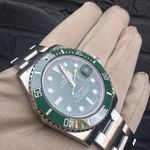 Rolex Submariner Date 116610LV (2015) - Groen wijzerplaat 40mm Staal (4/5)