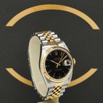 Rolex Datejust 36 16233 (1995) - Zwart wijzerplaat 36mm Goud/Staal (3/7)