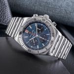 Breitling Chronomat 42 AB0134101C1A1 (Onbekend (willekeurig serienummer)) - Blauw wijzerplaat 42mm Staal (2/8)