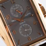 Patek Philippe Gondolo 5100R-001 (Unknown (random serial)) - Grey dial 35 mm Rose Gold case (4/8)