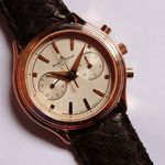 Baume & Mercier Milleis MV045184 (2007) - Gold dial 38 mm Rose Gold case (3/8)