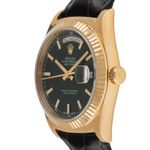 Rolex Day-Date 36 118138 (2017) - Green dial 36 mm Yellow Gold case (4/8)