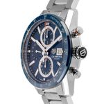 TAG Heuer Carrera Calibre 16 CBM2112.BA0651 (2024) - Blue dial 41 mm Steel case (4/7)