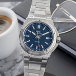 IWC Ingenieur Automatic IW323909 (Onbekend (willekeurig serienummer)) - Blauw wijzerplaat 40mm Staal (3/8)