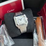 Cartier Santos WSSA0029 (2022) - Silver dial 42 mm Steel case (1/6)