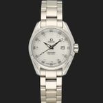 Omega Seamaster Aqua Terra 231.10.30.60.55.001 (2010) - Pearl dial 30 mm Steel case (3/8)