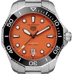 TAG Heuer Aquaracer 300M WBP201F.BA0632 (2024) - Orange dial 43 mm Steel case (1/1)