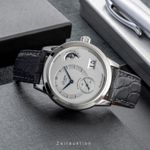 Glashütte Original PanoMaticLunar 1-90-02-02-02-04 (2005) - Zilver wijzerplaat 40mm Staal (2/8)