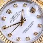 Rolex Datejust 31 68273 (1986) - White dial 31 mm Gold/Steel case (2/8)