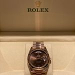 Rolex Day-Date 40 228235 (2021) - Bruin wijzerplaat 40mm Roségoud (6/6)