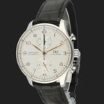IWC Portuguese Chronograph IW371604 (2024) - Silver dial 41 mm Steel case (1/8)