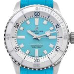 Breitling Superocean A17377211C1S1 (Unknown (random serial)) - Turquoise dial 36 mm Steel case (2/7)