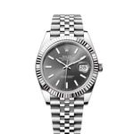 Rolex Datejust 41 126334 (2020) - Grijs wijzerplaat 41mm Staal (1/6)