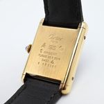 Cartier Tank Vermeil 590005 (Unknown (random serial)) - Red dial 23 mm Silver case (7/8)