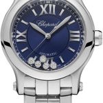 Chopard Happy Sport 278573-3017 (2026) - Blauw wijzerplaat 30mm Staal (1/1)