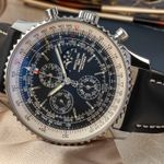 Breitling Navitimer 1461 A1938021/BD20/441X (2014) - Zwart wijzerplaat 48mm Staal (1/8)