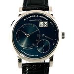 A. Lange & Söhne Lange 1 191.028 (2018) - Blauw wijzerplaat 39mm Witgoud (1/8)