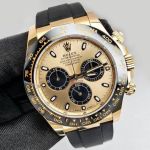 Rolex Daytona 116518LN (2023) - Champagne dial 40 mm Yellow Gold case (3/6)