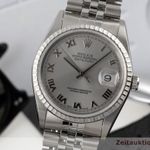 Rolex Datejust 36 16220 (1997) - Silver dial 36 mm Steel case (3/8)