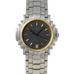 Baume & Mercier Vintage Unknown (1990) - Grijs wijzerplaat 34mm Staal (1/4)