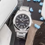 Rolex Explorer 214270 (Onbekend (willekeurig serienummer)) - Zwart wijzerplaat 39mm Staal (1/8)