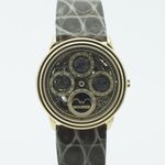 Audemars Piguet Quantieme Perpetual Calendar 25668BA (1989) - Transparent dial 36 mm Yellow Gold case (3/8)