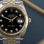 Rolex Datejust 41 126333 (2022) - Zwart wijzerplaat 41mm Goud/Staal (3/6)