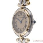 Cartier Panthère 166920 (1990) - Champagne wijzerplaat 24mm Goud/Staal (6/8)