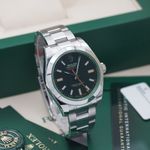 Rolex Milgauss 116400GV (Onbekend (willekeurig serienummer)) - Zwart wijzerplaat 40mm Staal (1/8)