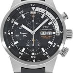 IWC Aquatimer IW378201 (Unknown (random serial)) - Black dial 44 mm Steel case (2/5)