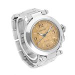 Cartier Pasha C 2324 (Unknown (random serial)) - White dial 35 mm Steel case (3/4)