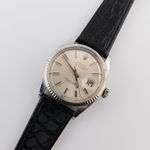 Rolex Datejust 1601 (1972) - Zilver wijzerplaat 36mm Staal (1/4)