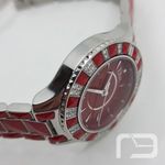 Dior Christal CD143114M001 (2024) - Red dial 33 mm Steel case (5/8)