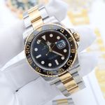 Rolex GMT-Master II 116713LN (Unknown (random serial)) - Black dial 40 mm Gold/Steel case (2/8)