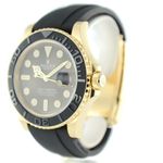 Rolex Yacht-Master 42 226658 (2025) - Black dial 42 mm Yellow Gold case (2/7)