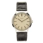 Patek Philippe Calatrava 3509 (Unknown (random serial)) - Silver dial 33 mm Steel case (4/12)