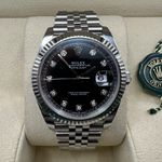 Rolex Datejust 41 126334 (2022) - Zwart wijzerplaat 41mm Staal (1/8)