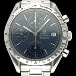 Omega Speedmaster Date 3511.80.00 (1998) - Blauw wijzerplaat 39mm Staal (1/7)