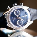 TAG Heuer Carrera CBS2214.FC6567 (2026) - Blauw wijzerplaat 39mm Staal (1/2)