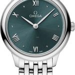 Omega De Ville 434.10.28.60.10.001 (2024) - Turquoise dial 27 mm Steel case (1/1)