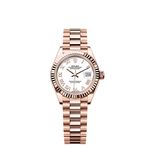 Rolex Lady-Datejust 279175 (2025) - White dial 28 mm Rose Gold case (1/1)