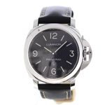 Panerai Luminor Base Logo PAM 00773 (2019) - Zwart wijzerplaat 44mm Staal (1/6)